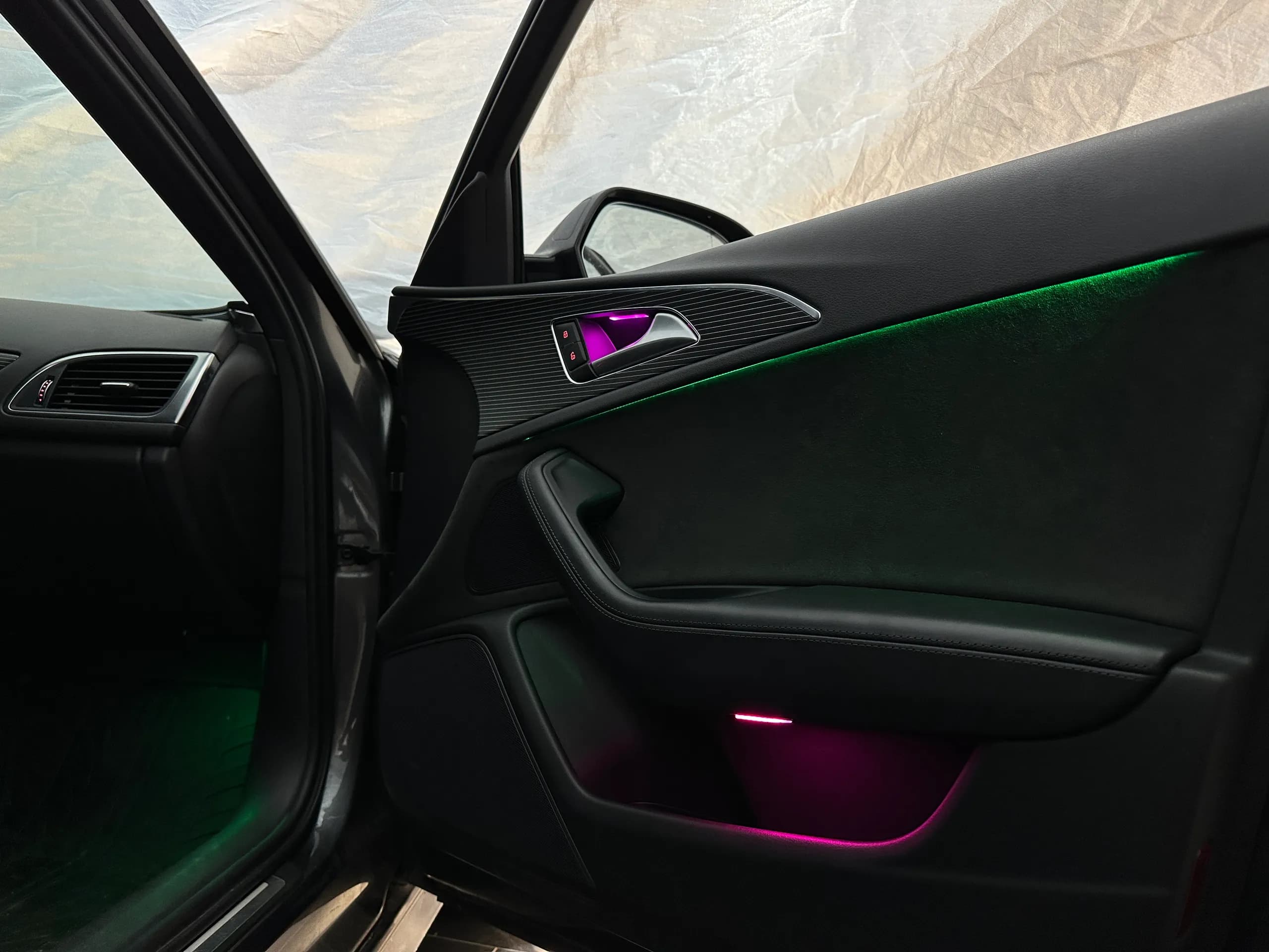 Audi A6 C7 Ambientebeleuchtung Fußraumbeleuchtung vorne