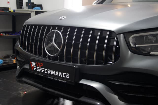 Mercedes GLC X253 Panamericana Sportgrill in Chrom
