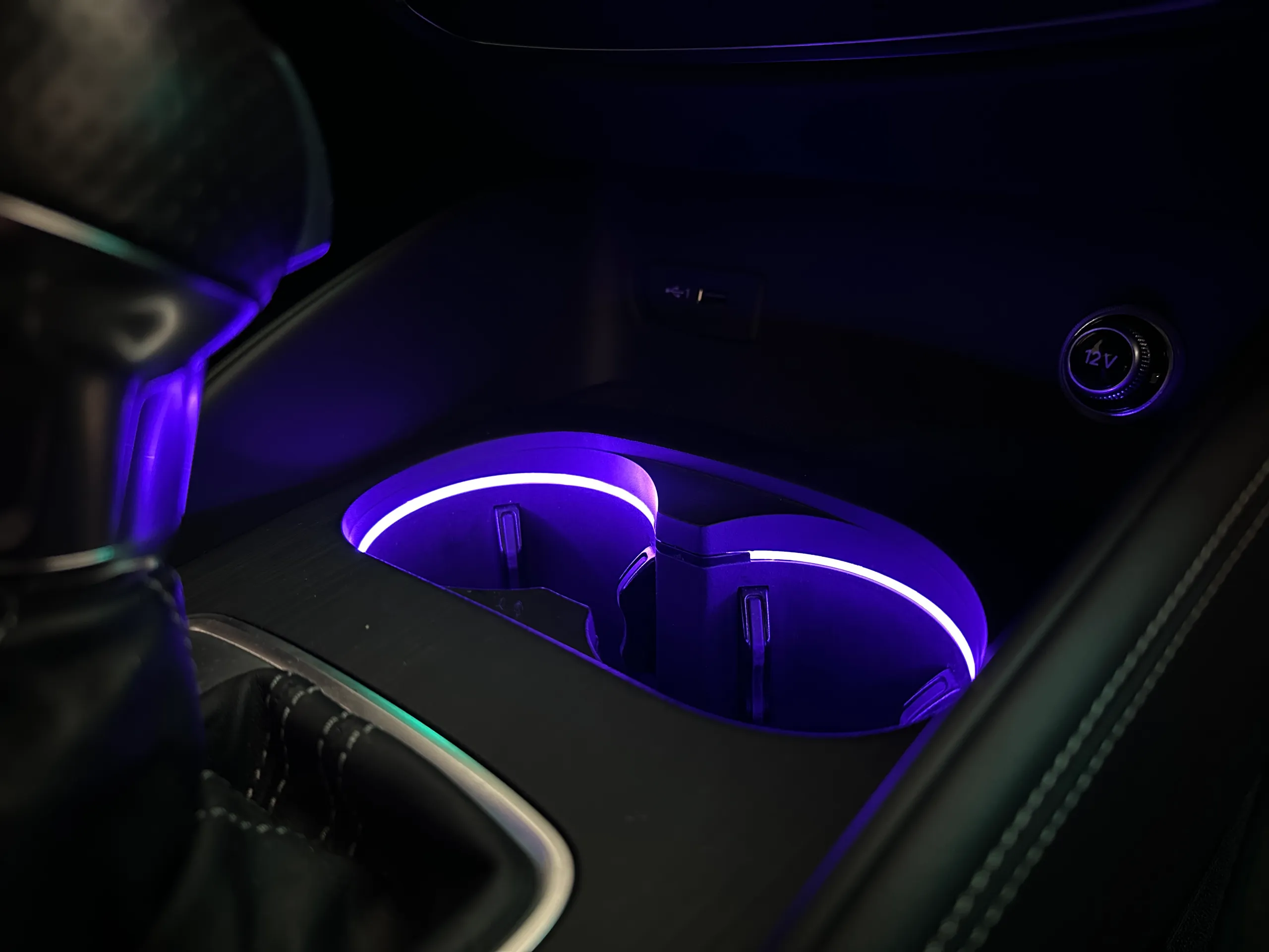 Audi A3 8V Ambientebeleuchtung mit sportlicher blauer Lichtstimmung