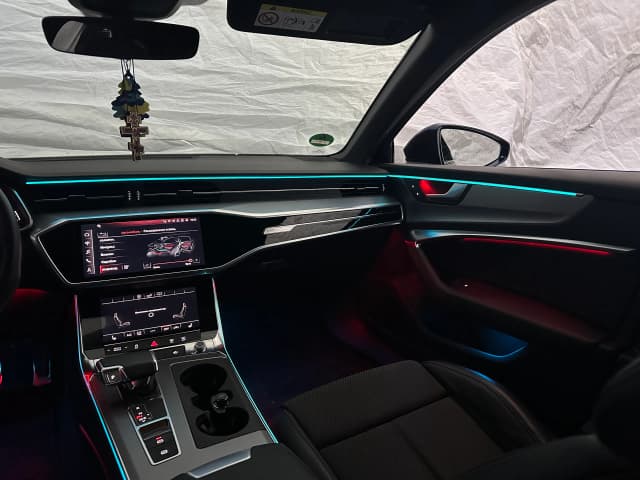 Audi A6 C8 Innenraumbeleuchtung Multi-Zonen Ansicht