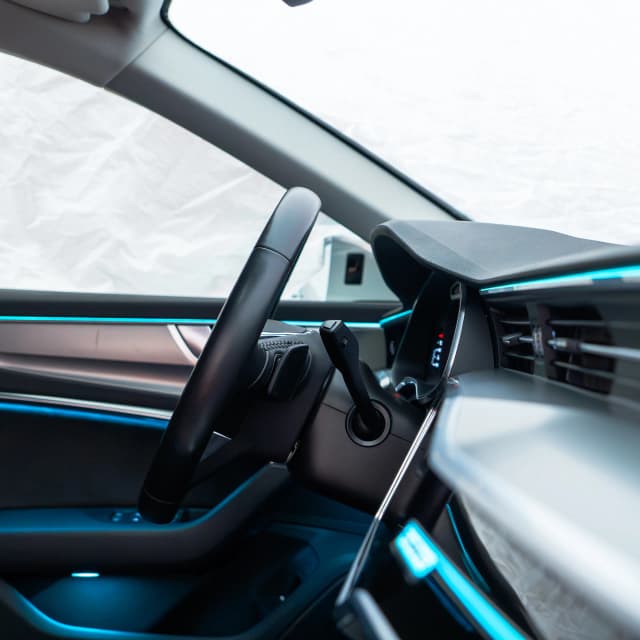 Fußraumbeleuchtung Audi A7 C8 Ambientebeleuchtung Nachrüstung