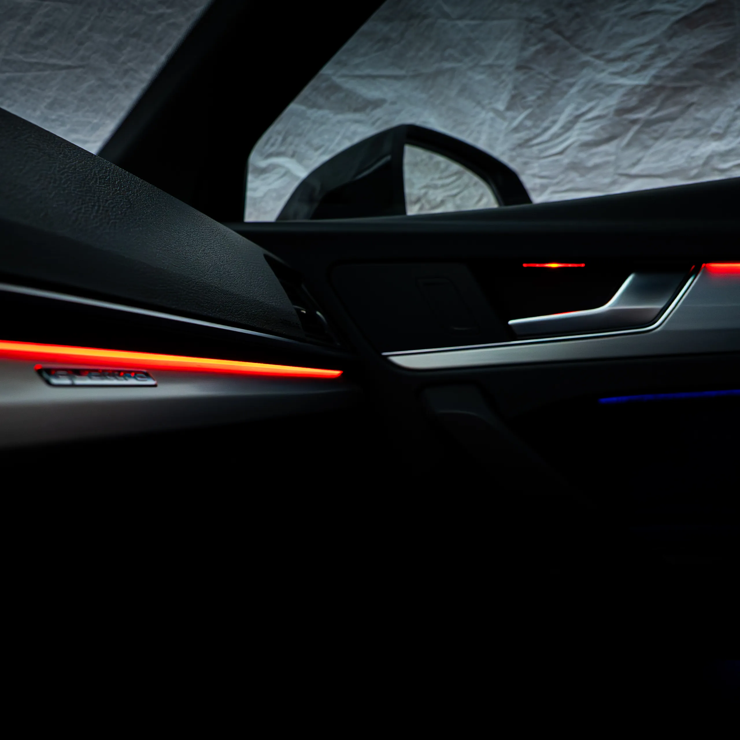 Audi Q5 FY Ambientebeleuchtung Farbübergang in mehreren Zonen