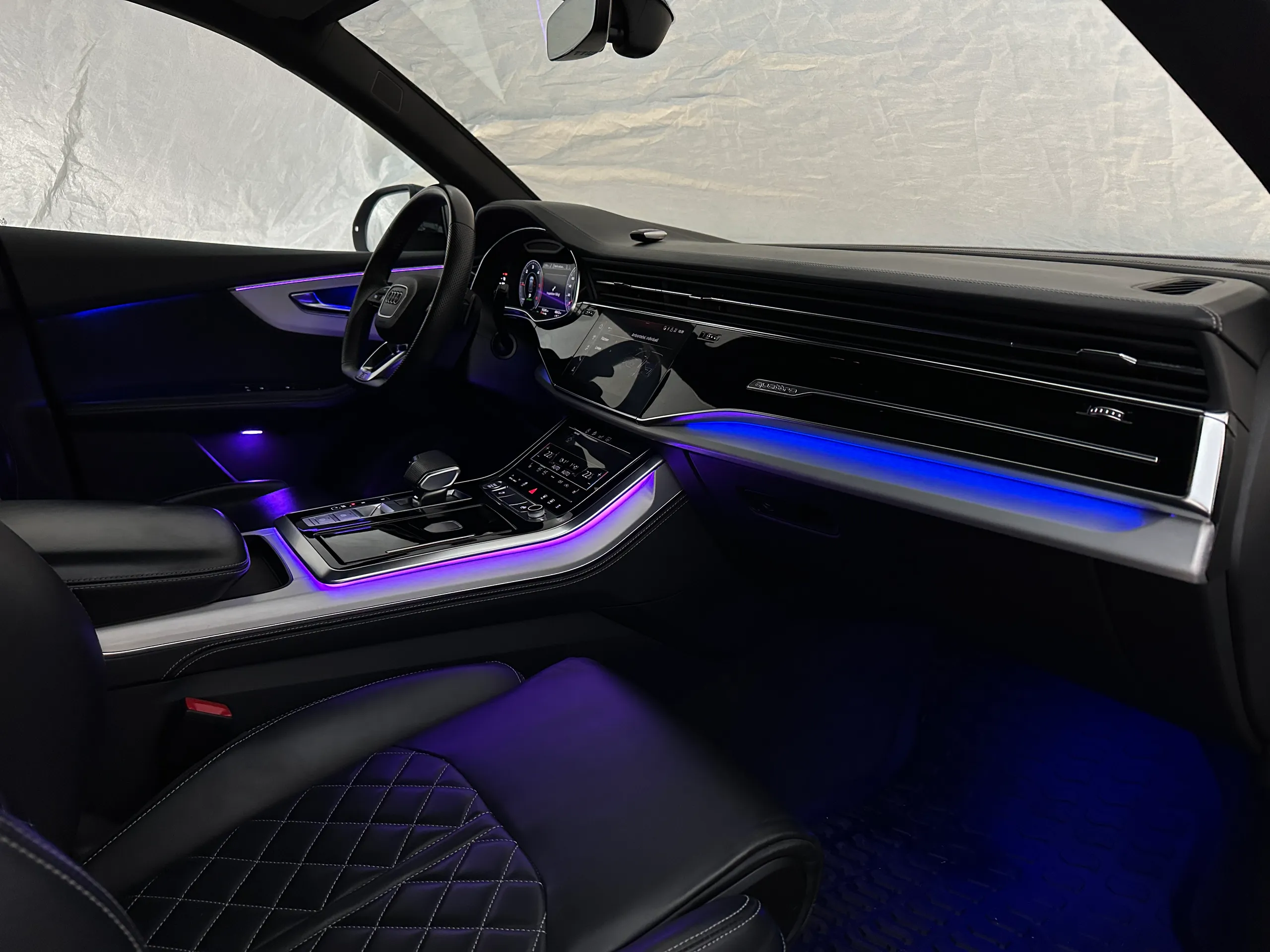 Audi Q8 SQ8 Innenraumbeleuchtung Dynamic-Mode Farbanimation