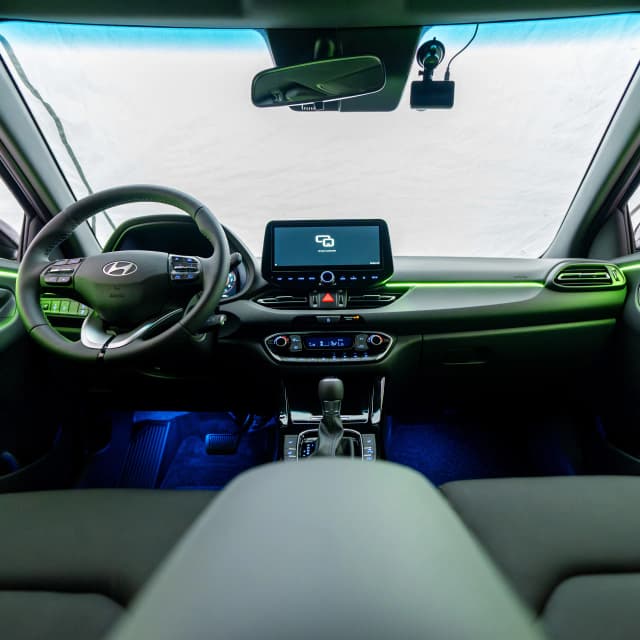 Hyundai i30N Ambientebeleuchtung LED Lichtleisten Cockpit