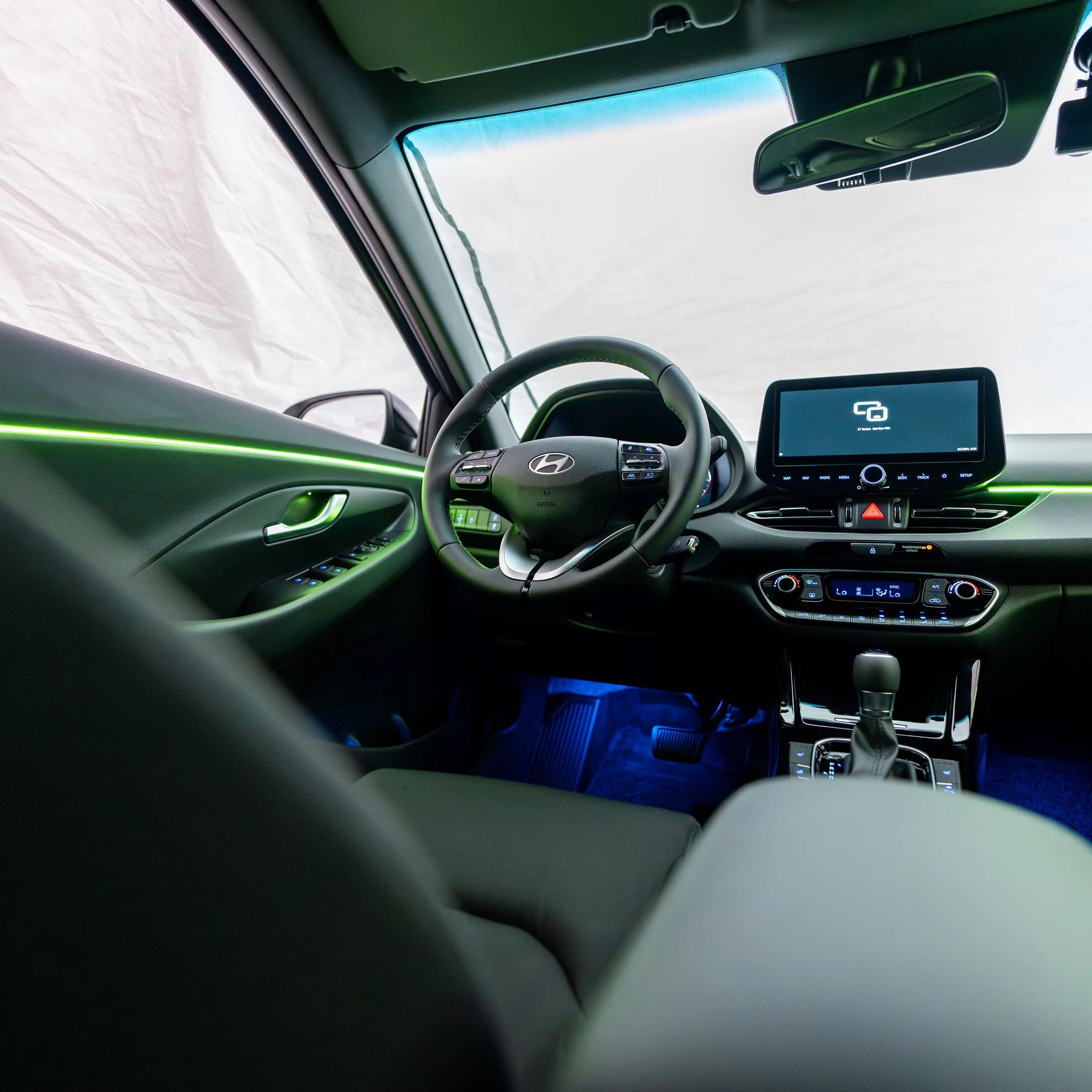 LED Ambientebeleuchtung Hyundai i30 Fußraumbeleuchtung vorne