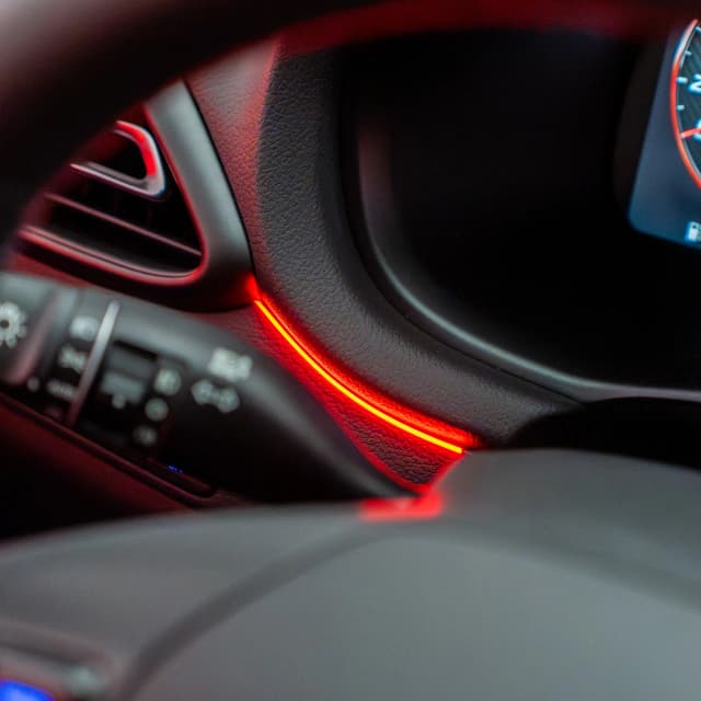 Hyundai i30 Ambientebeleuchtung Türgriffbeleuchtung in Blau