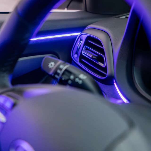 Hyundai i30N LED Ambientelicht Fußraum und Türen kombiniert