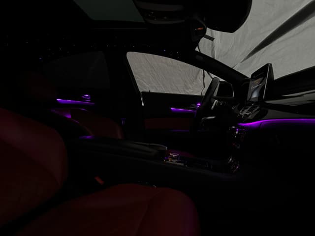 Mercedes CLS W218 Nachrüstung Ambientebeleuchtung Steuerung über NTG