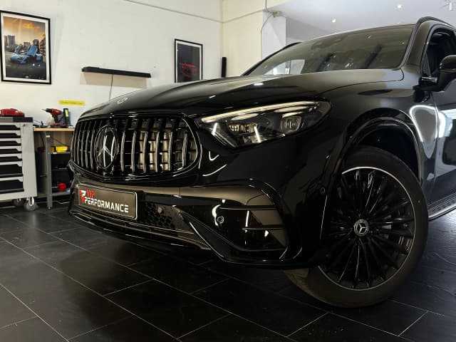 Mercedes GLC X254 Panamericana Grill Frontansicht schwarz