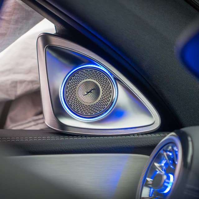 Ambientelicht 3D-Hochtöner Mercedes E-Klasse W213 in Blau