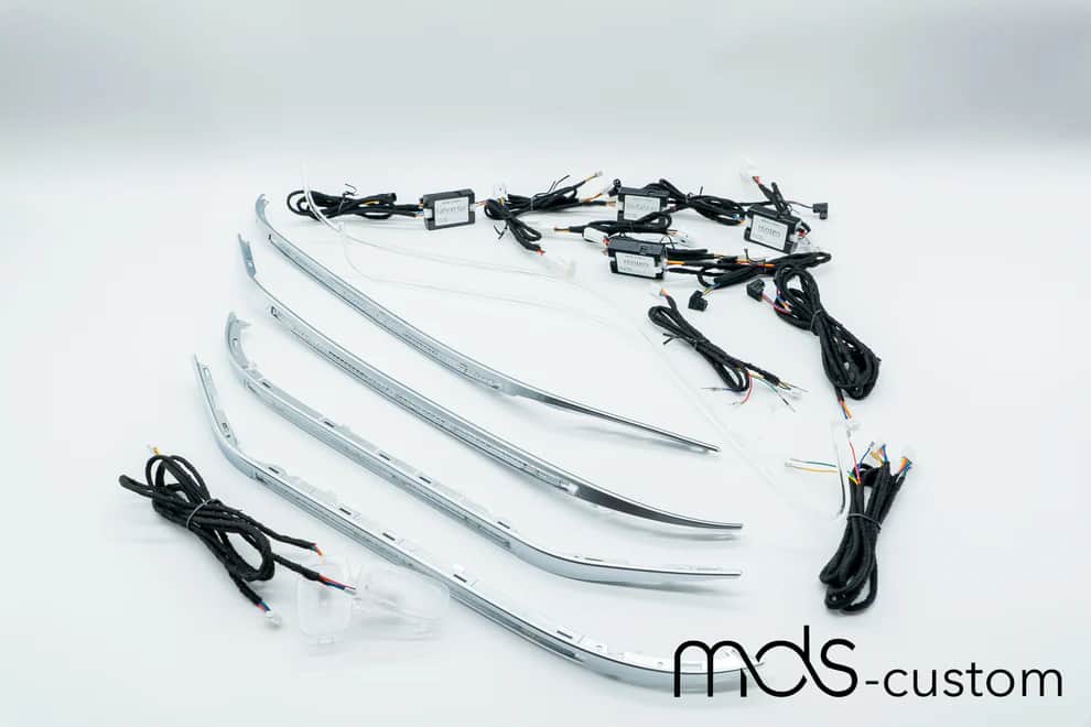 Mercedes W205 Ambientebeleuchtung Nachrüstsatz