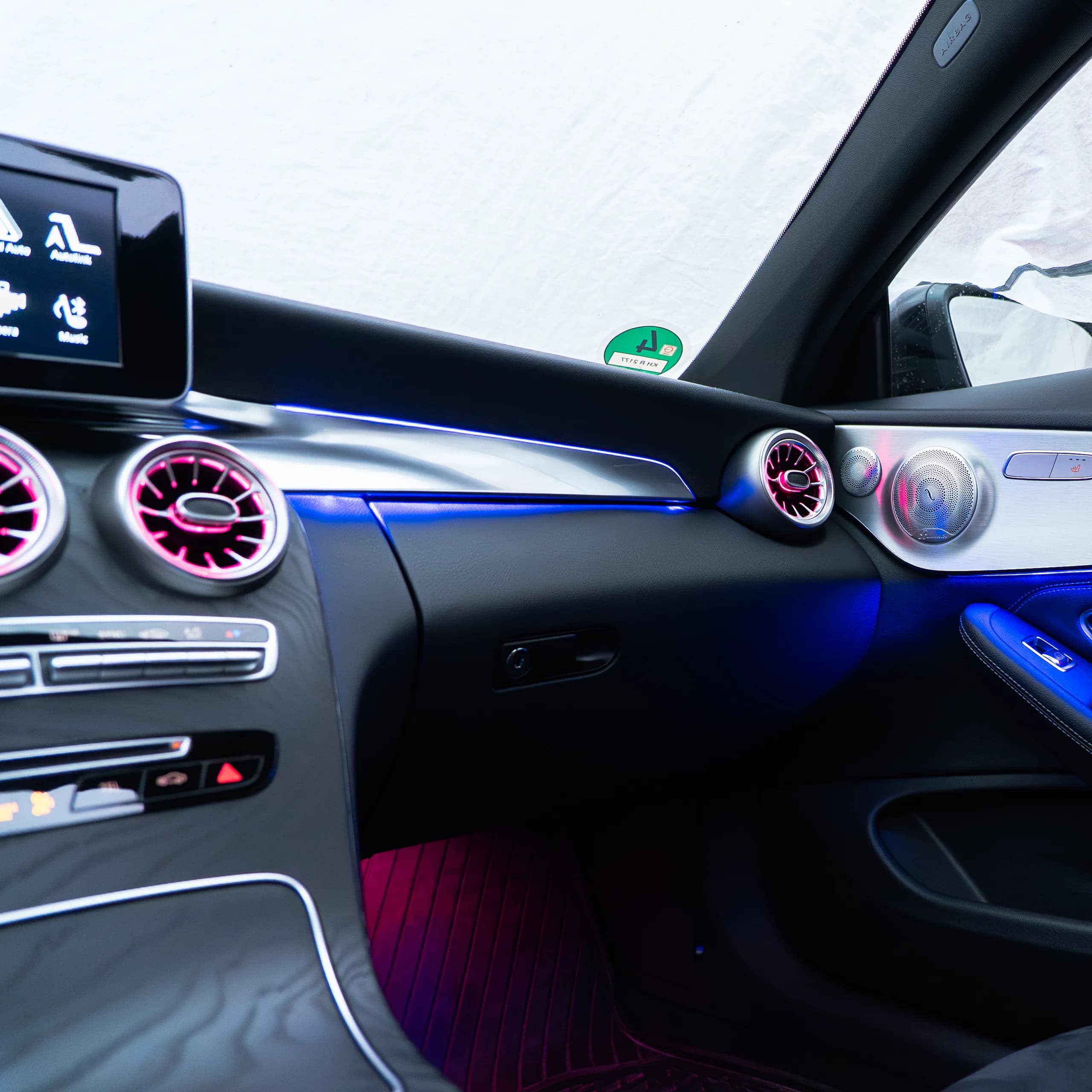 Ambientebeleuchtung für Mercedes GLC X253 | 0-64 Nachrüstung