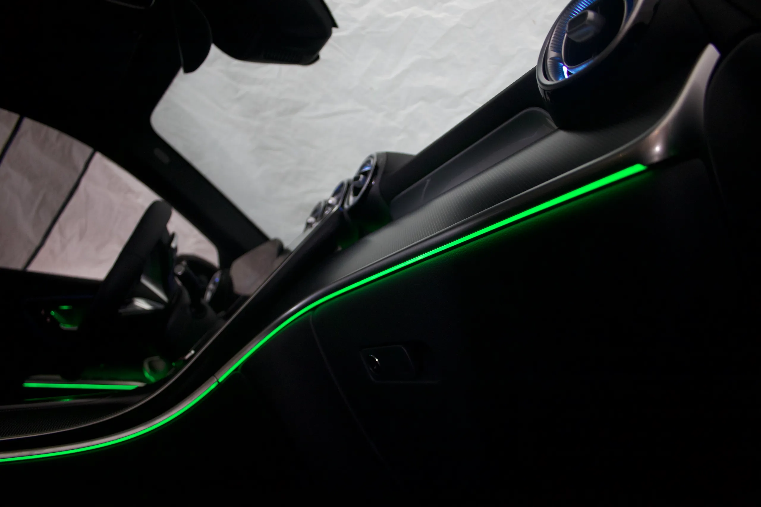 Mercedes C-Klasse W206 Ambientelicht Kombi aus Lüftungsdüsen und Türgriffen