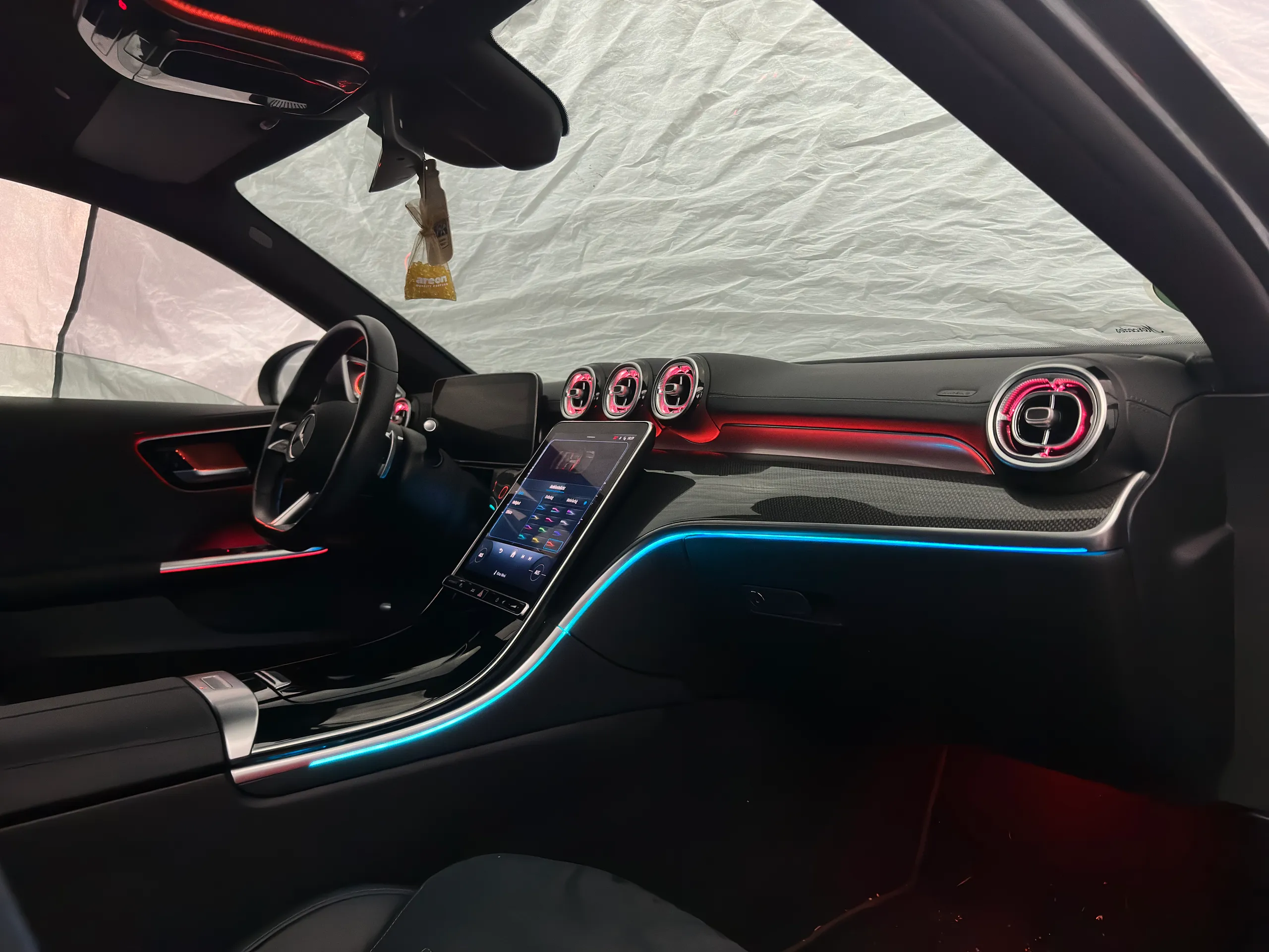 Ambientebeleuchtung Lüftungsdüsen für Mercedes GLC X254