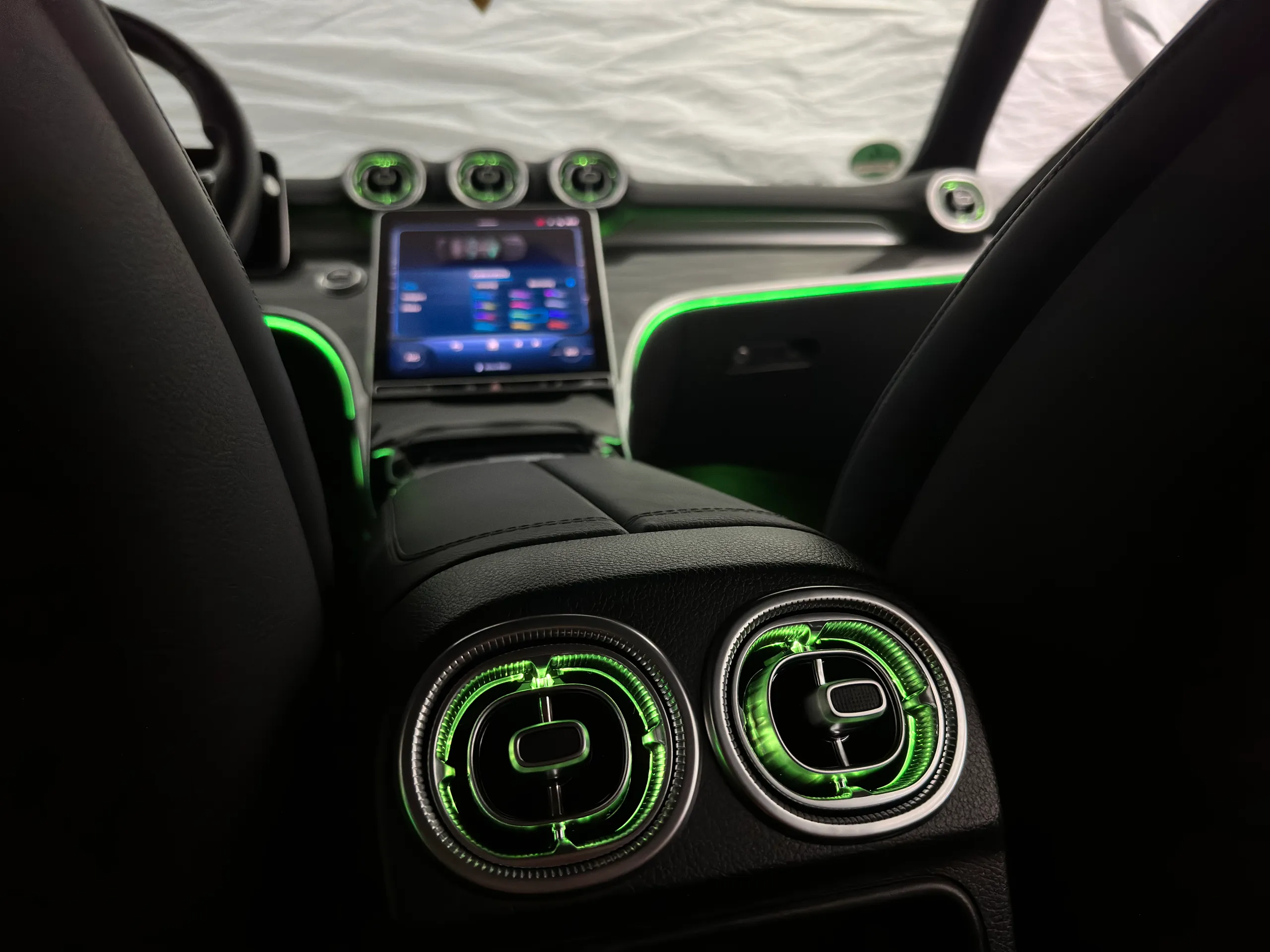 Ambientebeleuchtung Lüftungsdüsen für Mercedes GLC X254