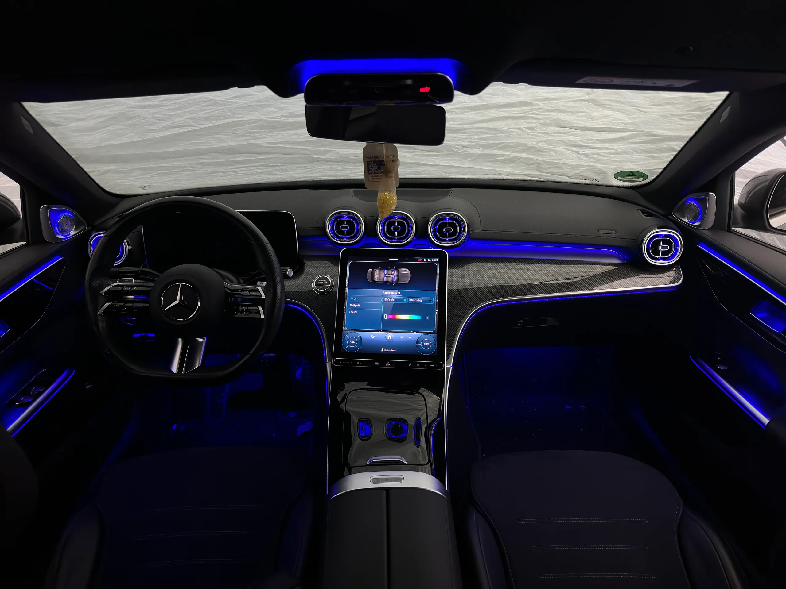 Ambientebeleuchtung Lüftungsdüsen für Mercedes GLC X254