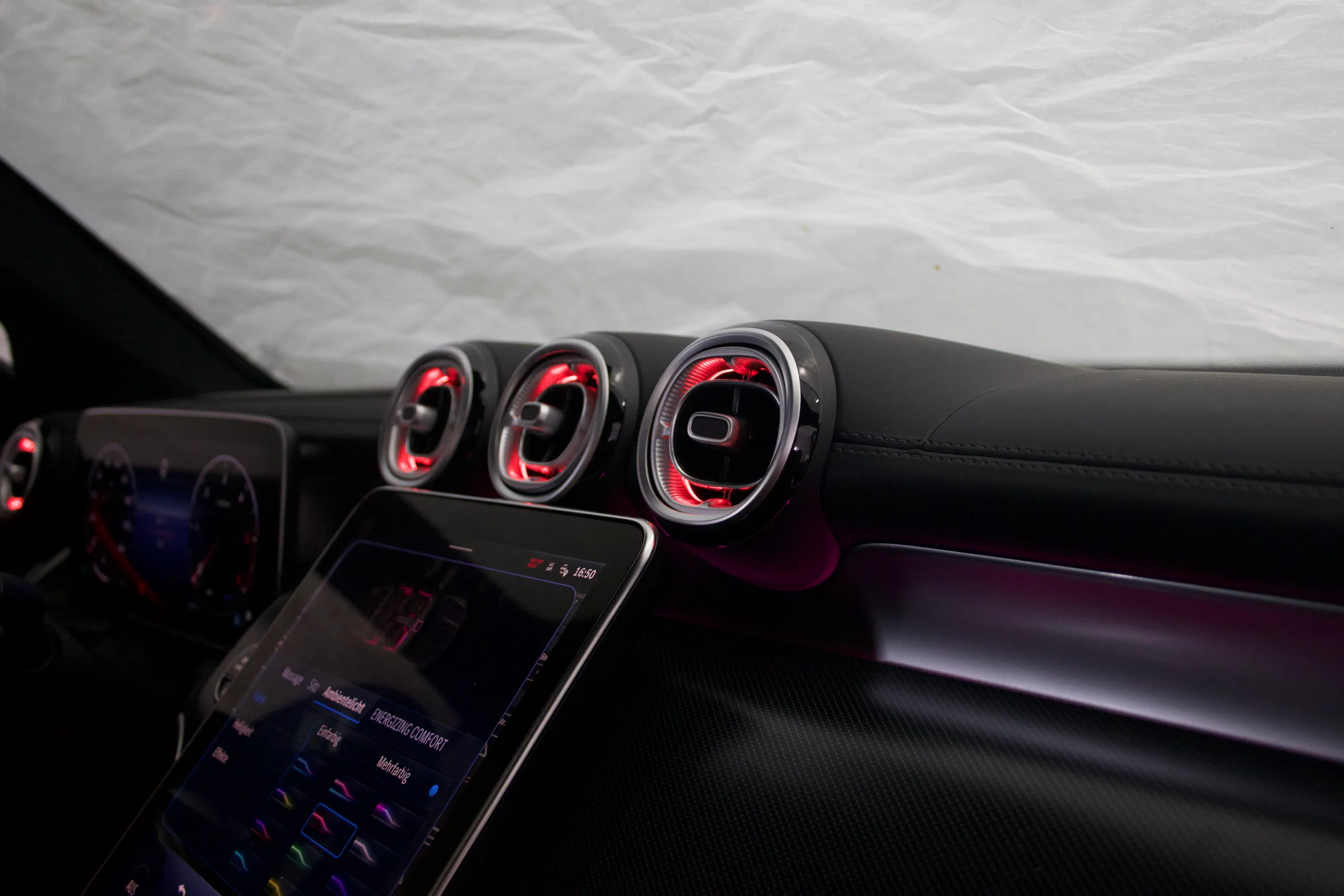 Ambientebeleuchtung Lüftungsdüsen für Mercedes GLC X254